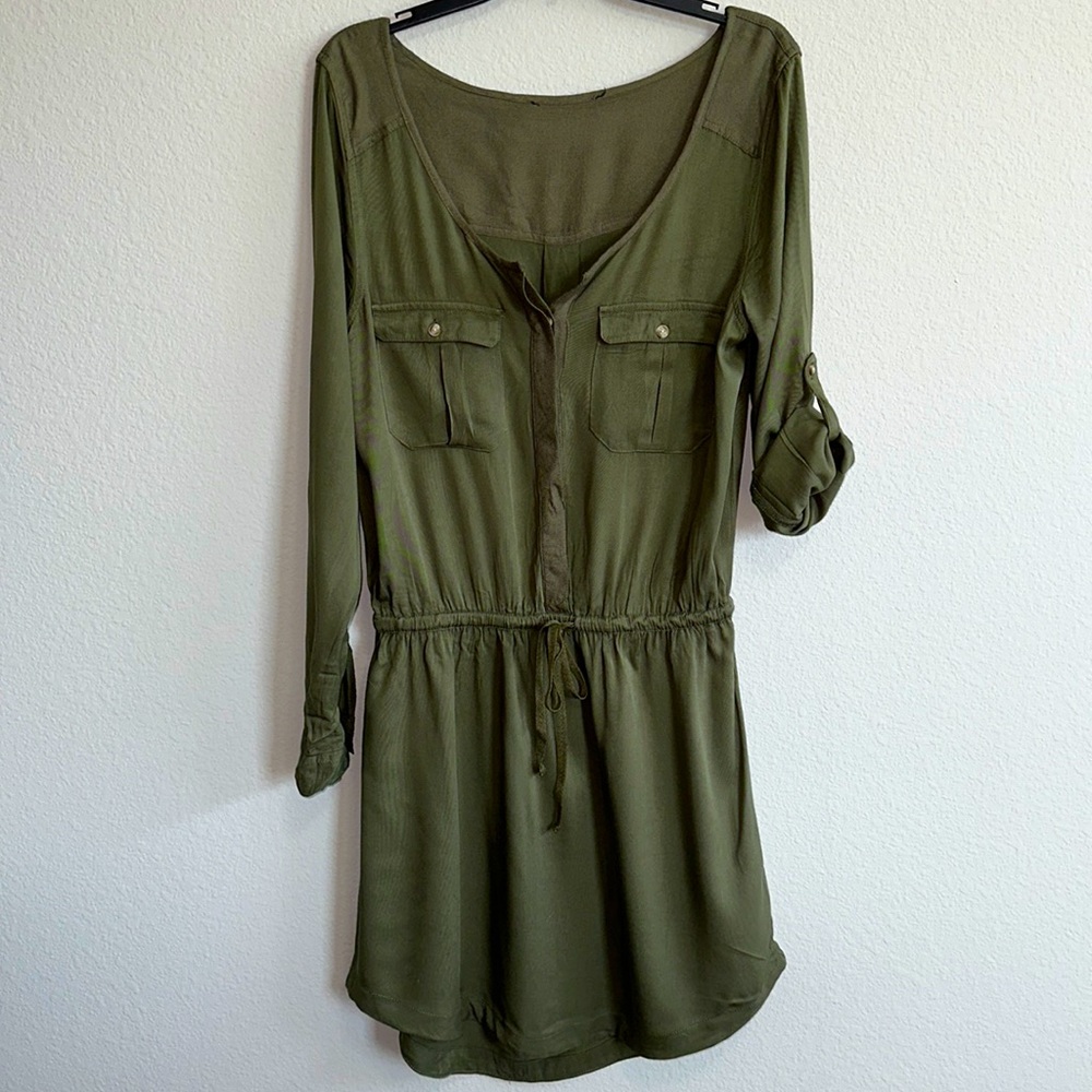 Olive Green Dress